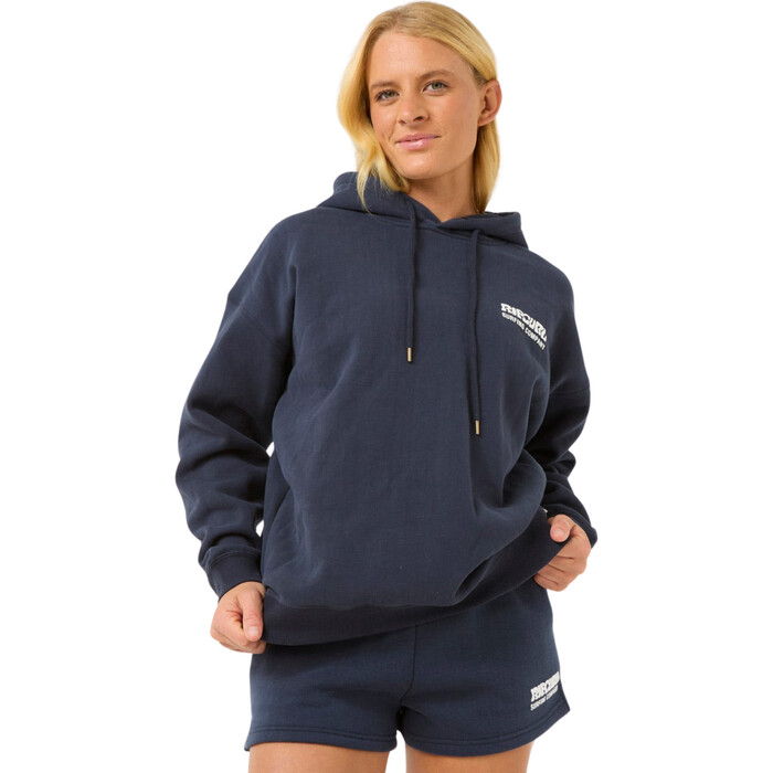 2025 Rip Curl Womens Surf Puff Heritage Hoodie 06AWFL - Navy